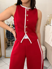 AMELIA" RED SET DOS PEZAS