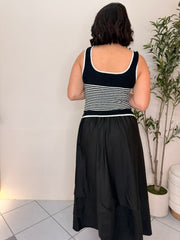 NELI MIDI DRESS BLACK