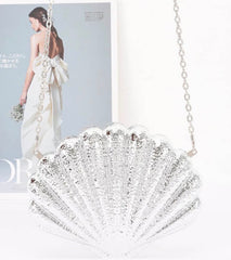 METALLIC ACRYLIC  CLUTH