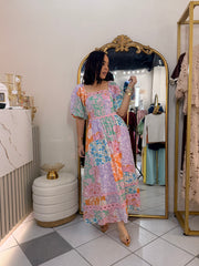 MICHELLE" FLORAL DRESS