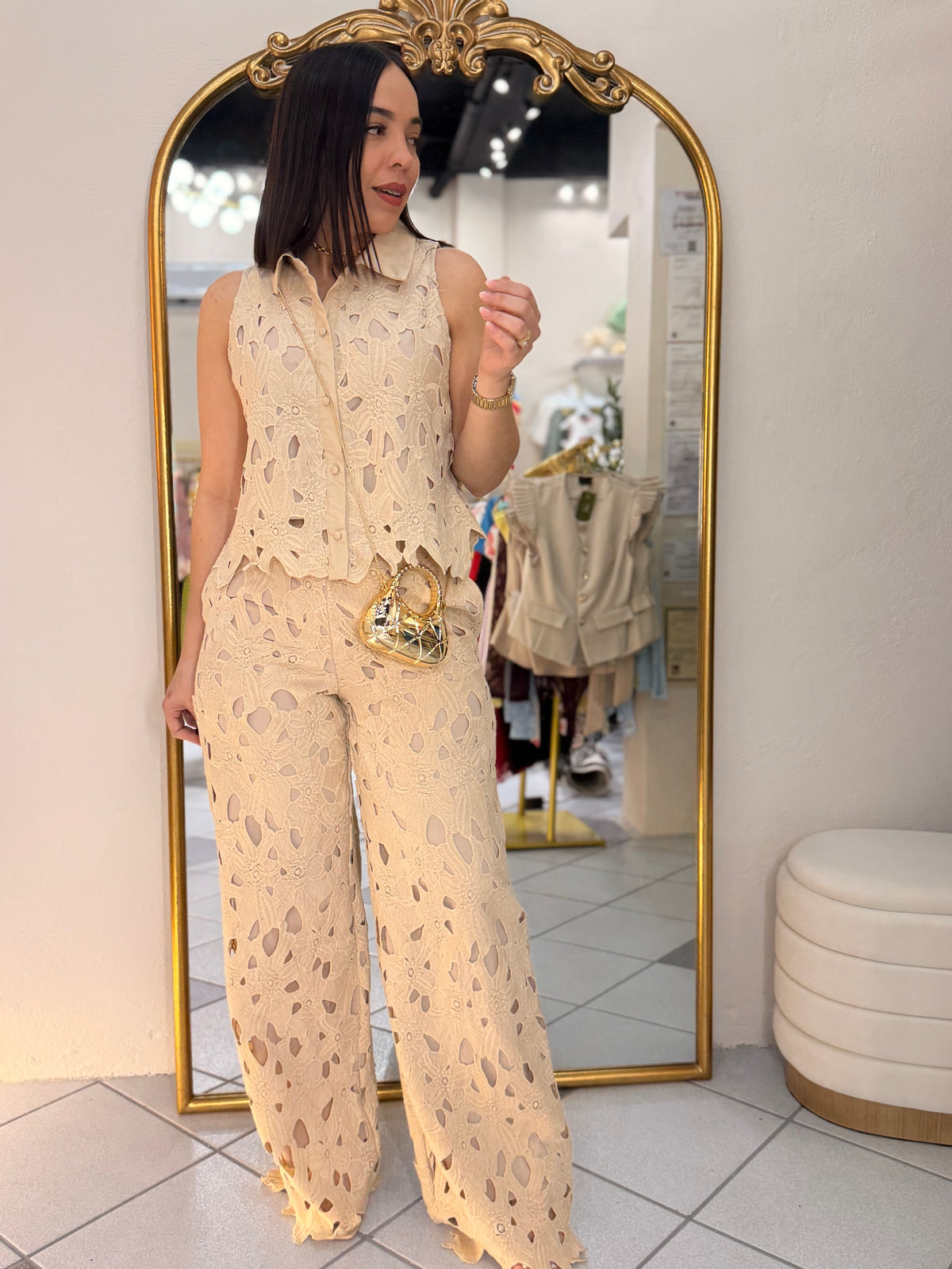 BEIGE  SET DOS PIEZAS