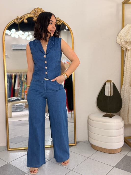 AMALIA DENIM SET