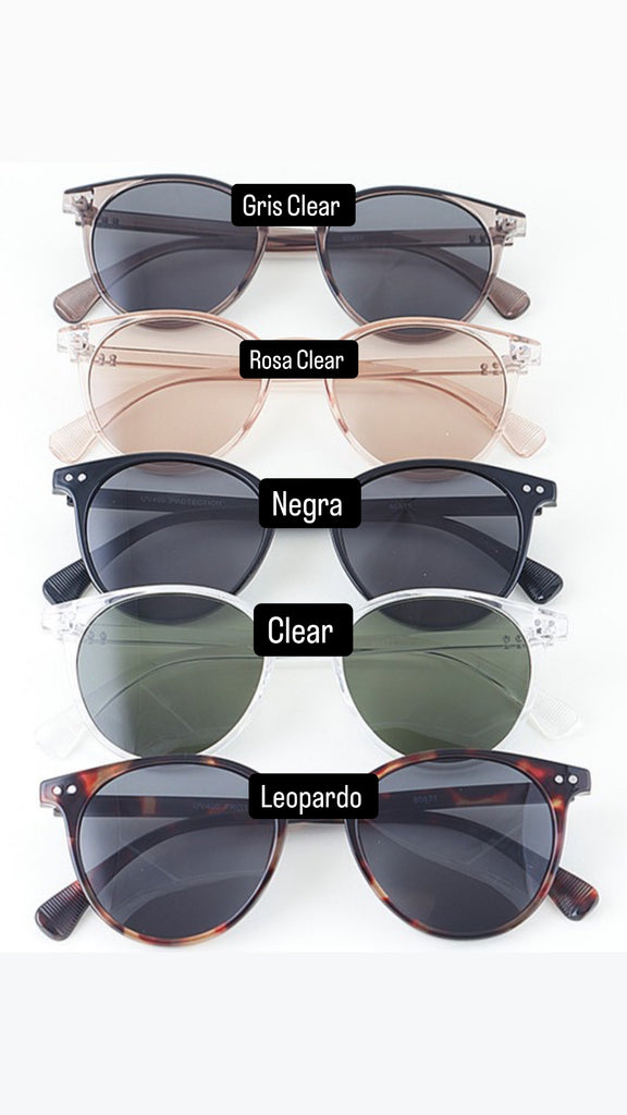 MINIMAL ROUND SUNGLASSES