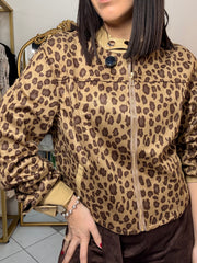 BEIGE LEOPARDO JACKET