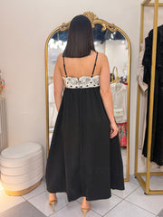 ALEJANDRA” BLACK DRESS