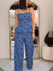THAIRY SET AZUL POLKA DOT