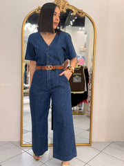 MICHELLE DENIM JUMPSUIT