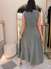 TIFANY" VESTIDO GRIS