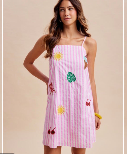 🚨PRE ORDEN PINK  SUMMER DRESS llega aprox para 16 de Junio (copia)
