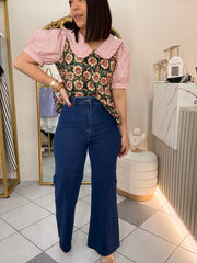PINK FLOR TOP