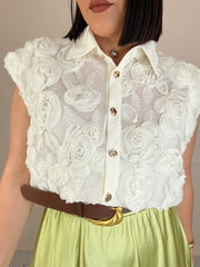 PRE ORDEN  ELEGANT IVORY TOP Llegan para 20 marzo aprox