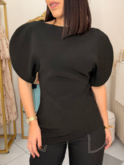 THAIRY” ELEGANTE BLUSA NEGRA
