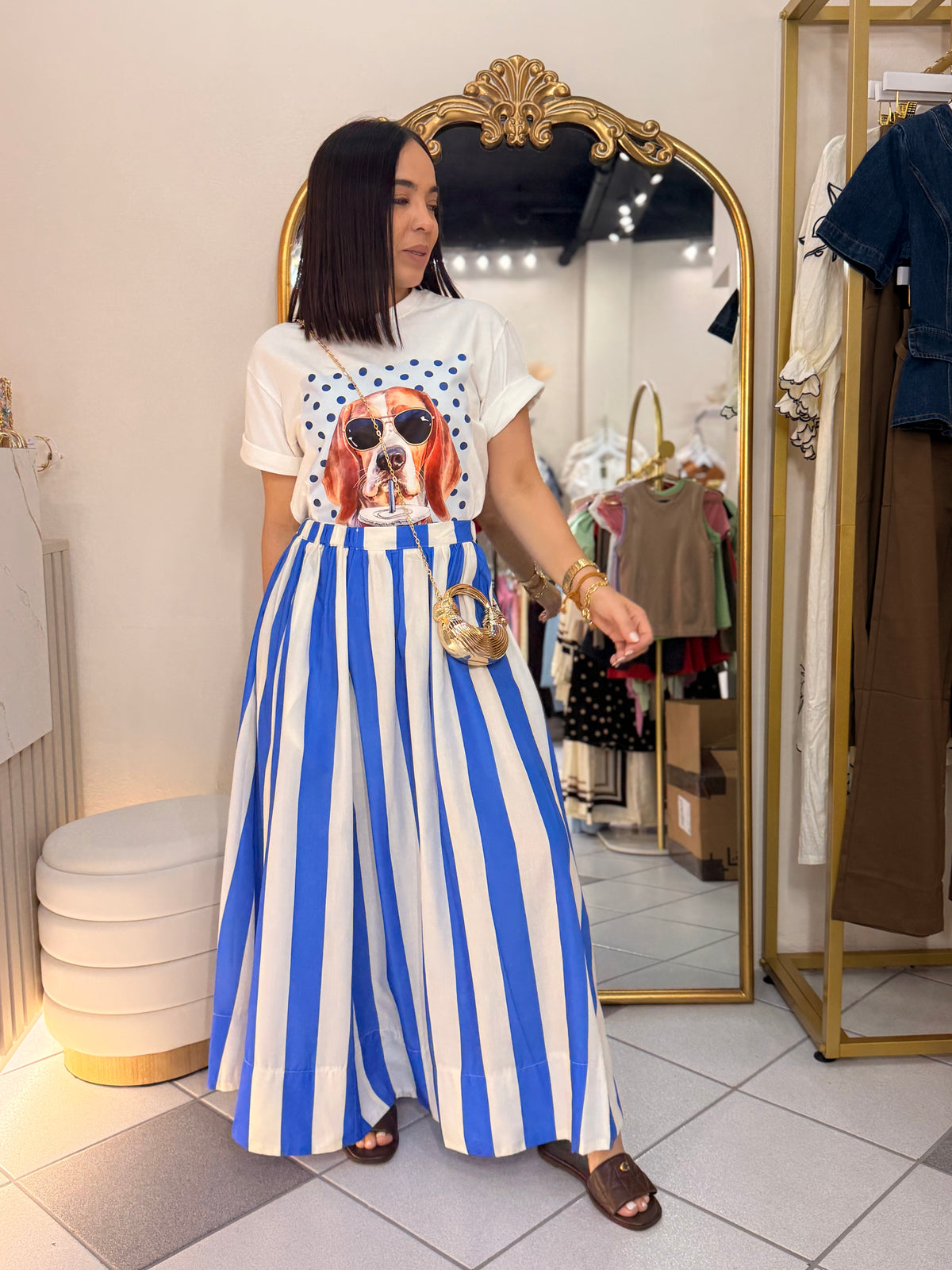 FALDA BLUE