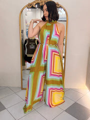 LIANA GREEN JUMPSUIT