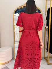 RED ELEGANTE DRESS