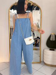 POLKA DOT JUMPSUIT