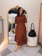 BROWN ELEGANTE SET