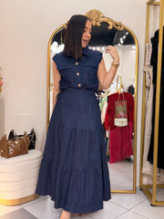 CARLA” DENIM SET DOS PIEZAS