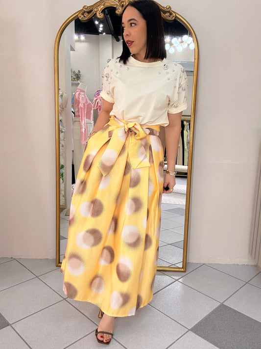 FALDA  MIDI ELEGANTE