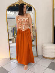 ZOE ORANGE DRESS