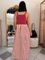 KAMILA"  RED  DRESS