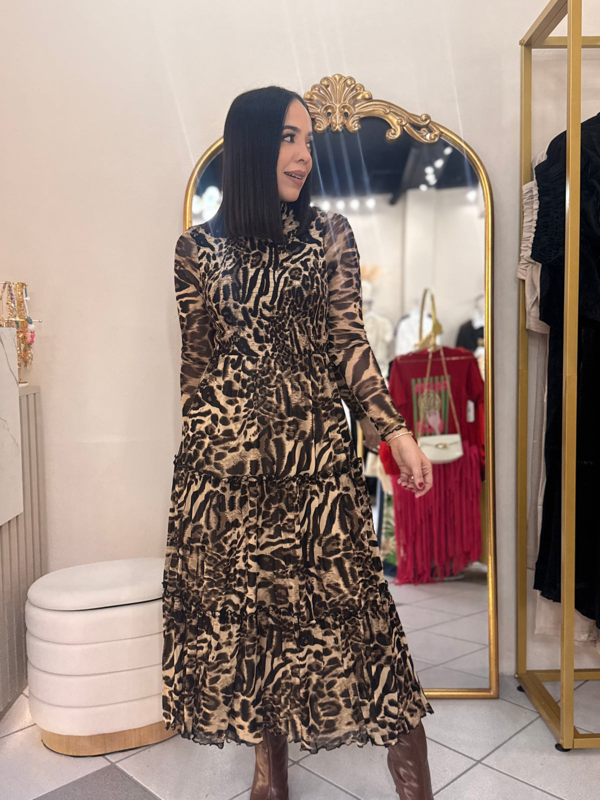 LEOPARDO DRESS