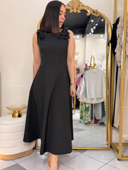 LAZO DRESS BLACK