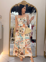 BEACH ”  MIDI DRESS