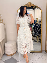 VESTIDO ELEGANTE BLANCO