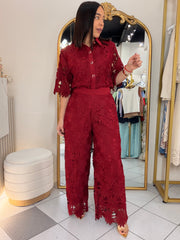BURGUNDY  ELEGANTE SET
