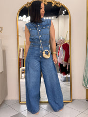 TRIANA DENIM JUMPSUIT BLV
