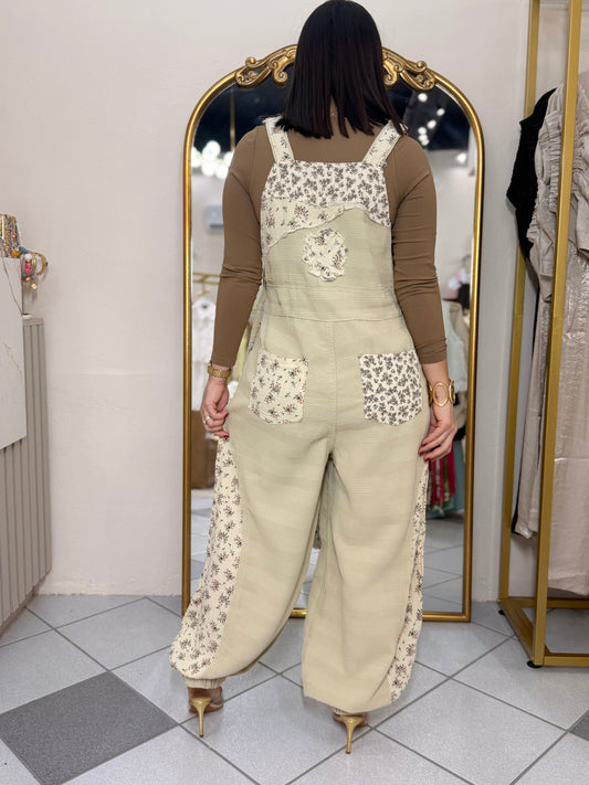 EVA” JOGGER BEIGE  OVERAL