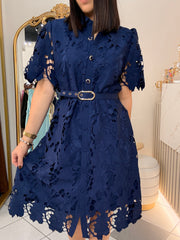 VESTIDO ELEGANTE AZUL
