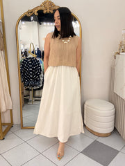 GALILEA, CAMEL DRESS