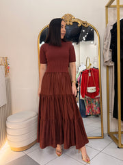 NAYELI" BRICK DRESS