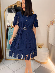 VESTIDO ELEGANTE AZUL