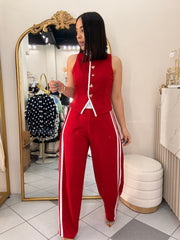 AMELIA" RED SET DOS PEZAS