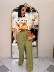 PEACH  PAPAYA TSHIRT