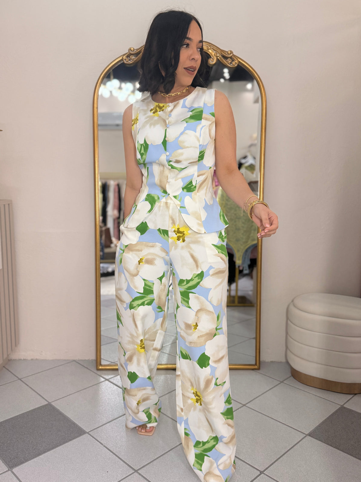 SET DOS PIEZA ' FLORES