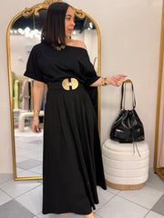 CELINE" BLACK DRESS KL