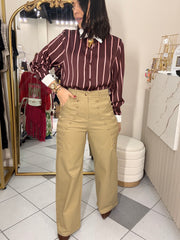 NELI" PANTALON BEIGE