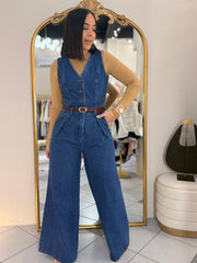 KENIA DENIM JUMPSUIT