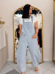 IVE” BLUE JUMPSUIT