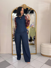 DARK DENIM SET DOS PIEZA