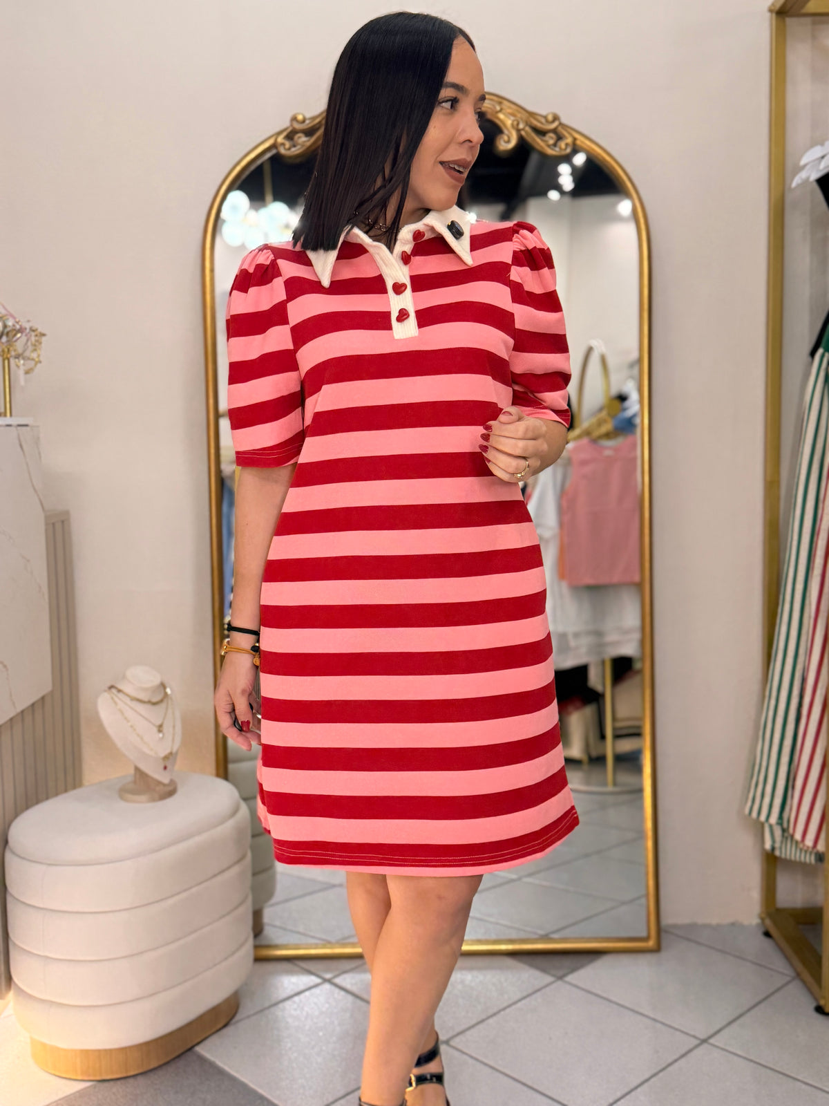 PINK/RED DRESS
