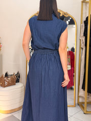 CARLA” DENIM SET DOS PIEZAS