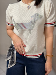 DOG WHITE TOP