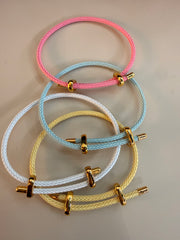PULSERAS CORDON CHIC STEEL