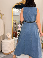DANIELA” DENIM DRESS