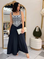 ZOE NAVY  DRESS